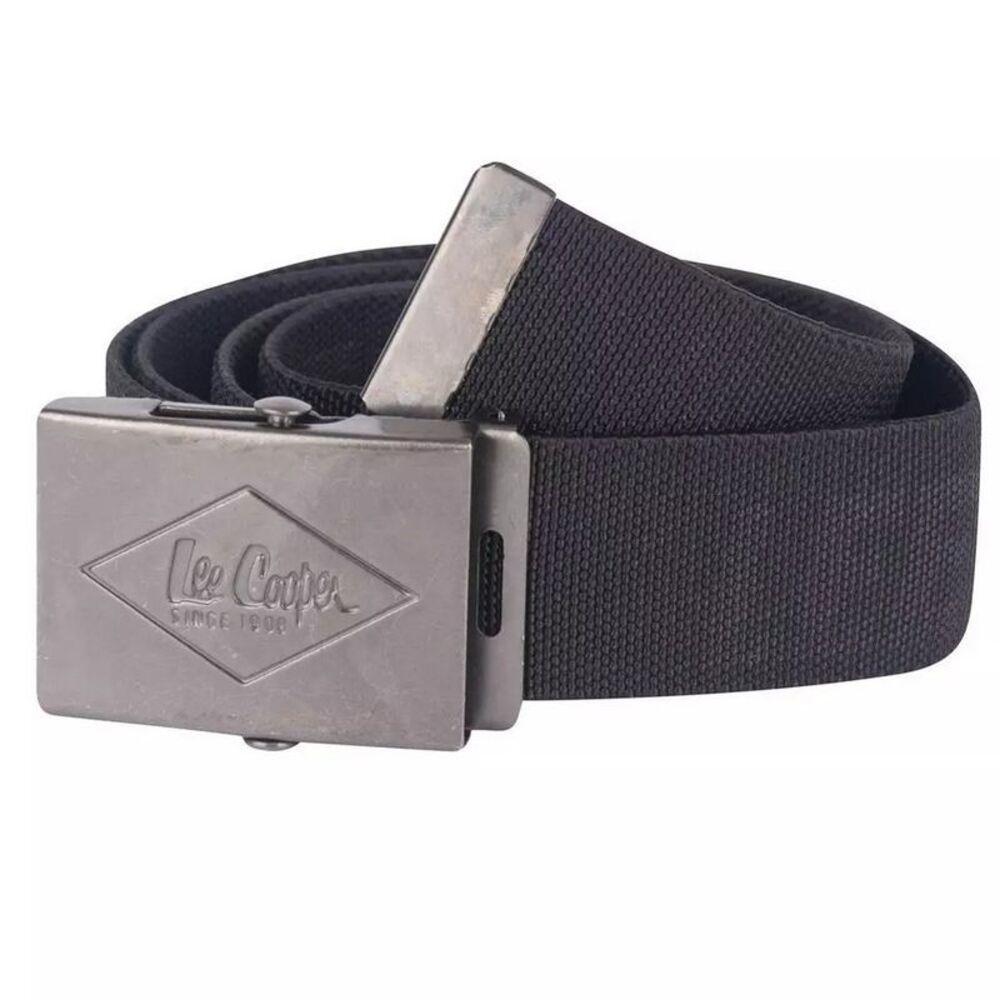 Lee Cooper Webbing Hardwearing Belt / Black